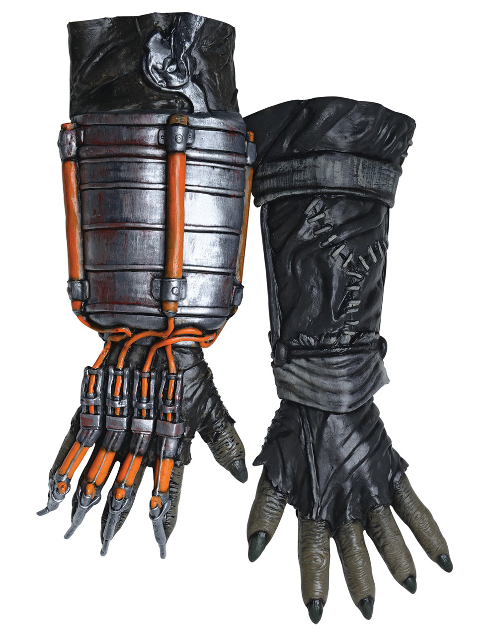 Arkham Zeppelin Scarecrow gauntlets costume accessory for adults.