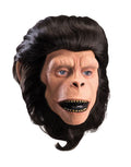 Planet of the Apes deluxe full overhead latex Cornelius mask costume accessory for adults.