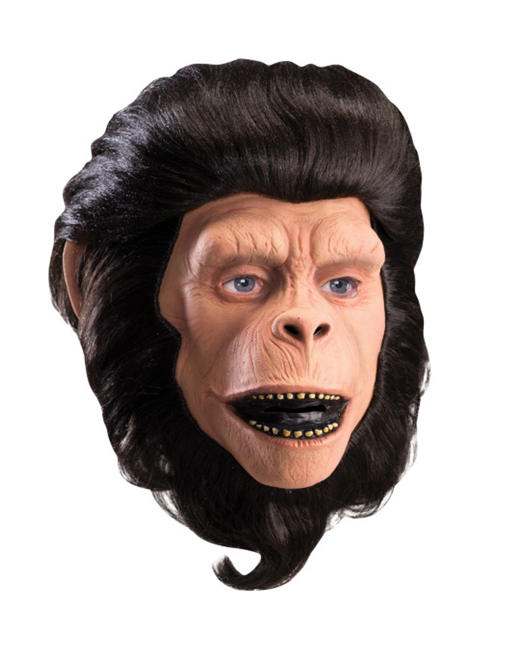 Planet of the Apes deluxe full overhead latex Cornelius mask costume accessory for adults.