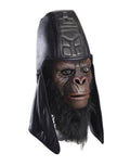 Planet of the Apes deluxe full overhead General Ursus mask costume accessory for adults.