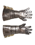 Batman v Superman Batman armored gauntlets costume accessory for adults.
