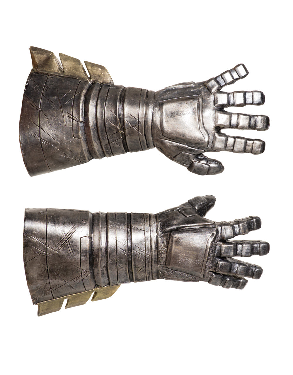Batman v Superman Batman armored gauntlets costume accessory for adults.