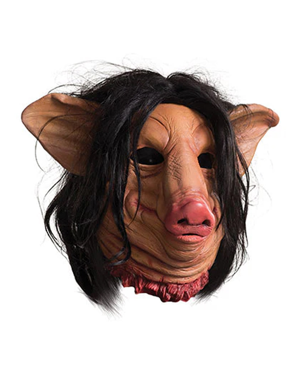 Saw pig face mask costume accessory for adults.
