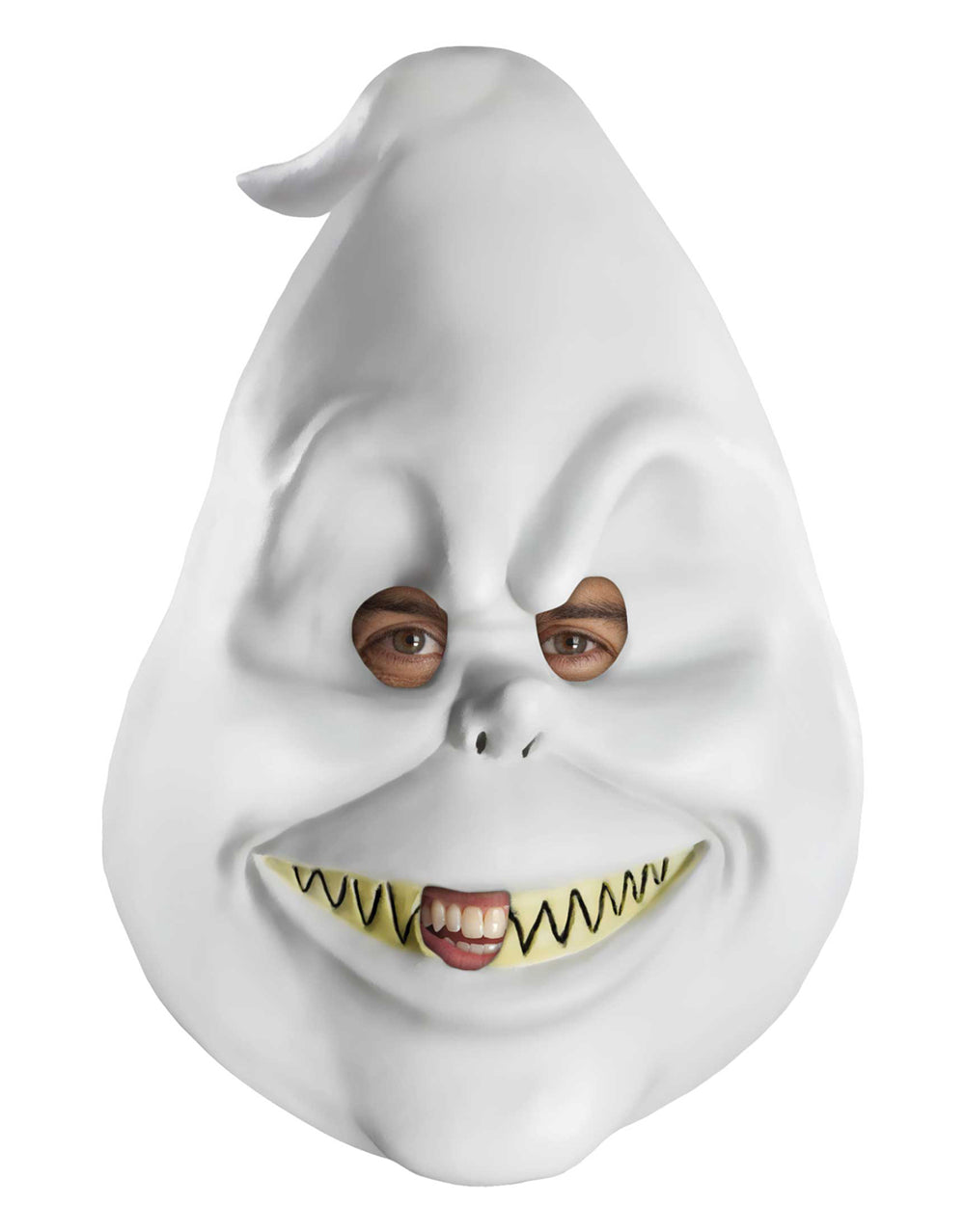 Ghostbusters Rowan mask costume accessory for adults.