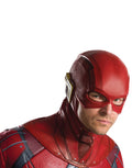 Justice League The Flash Mens Latex mask costume accessory for adults.