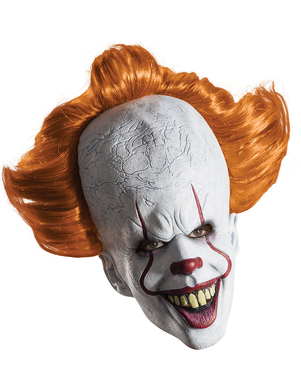 IT Pennywise full overhead latex mask costume accessory for adults.