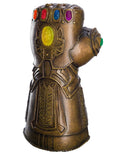 Avengers Infinity War Thanos gauntlet glove costume accessory for adults.