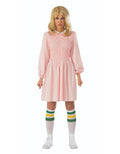 Stranger Things Eleven dress costume for women.