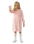 Stranger Things Eleven dress costume for kids.