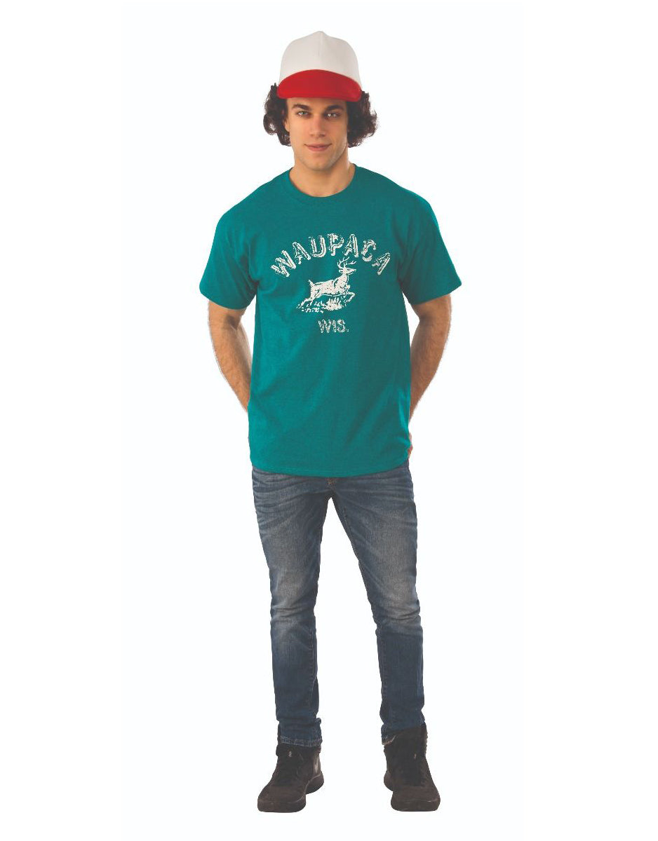 Stranger Things Dustin shirt costume for adults.