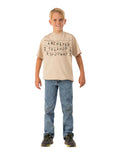 Stranger Things shirt costume for kids.
