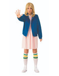 Stranger Things Eleven jacket costume for women.