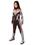 Avengers Endgame quantum realm team suit costume for kids.