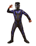 Avengers Endgame Black Panther battle version costume for kids.