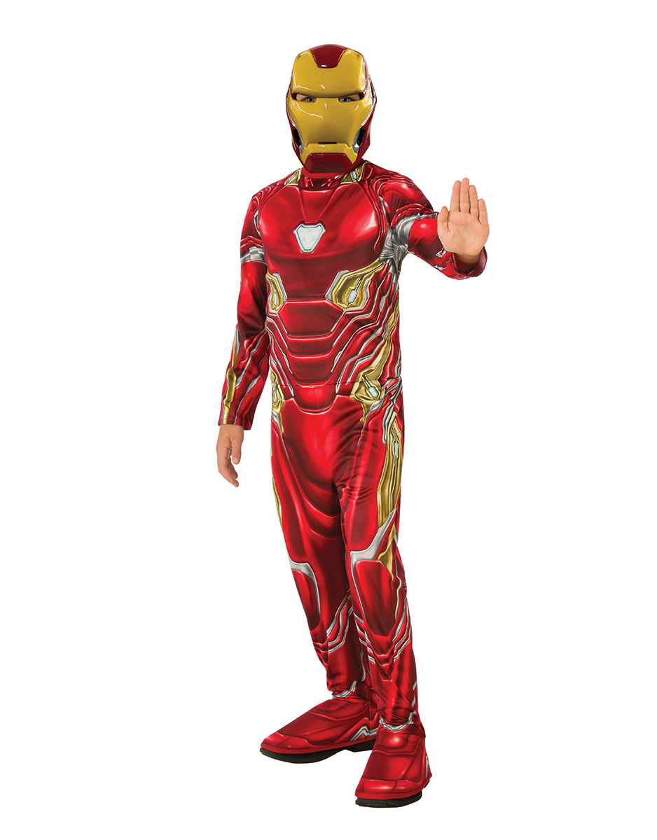 Avengers Endgame Iron Man economy Mark 50 costume for kids.