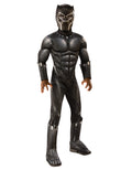 Avengers Endgame Black Panther deluxe costume for kids.