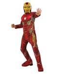 Avengers Endgame Iron Man deluxe Mark 50 costume for kids.