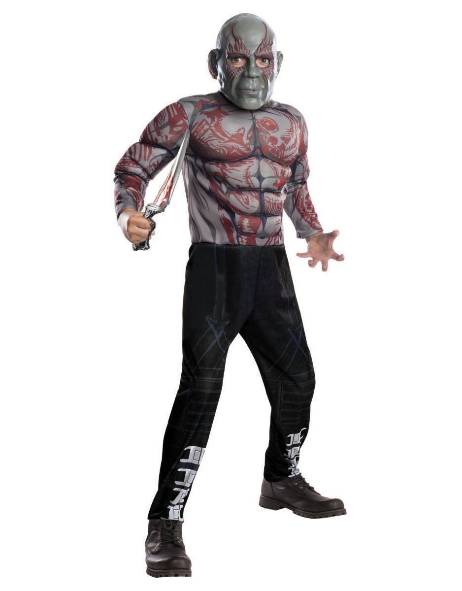 Avengers Endgame Drax deluxe costume for kids.