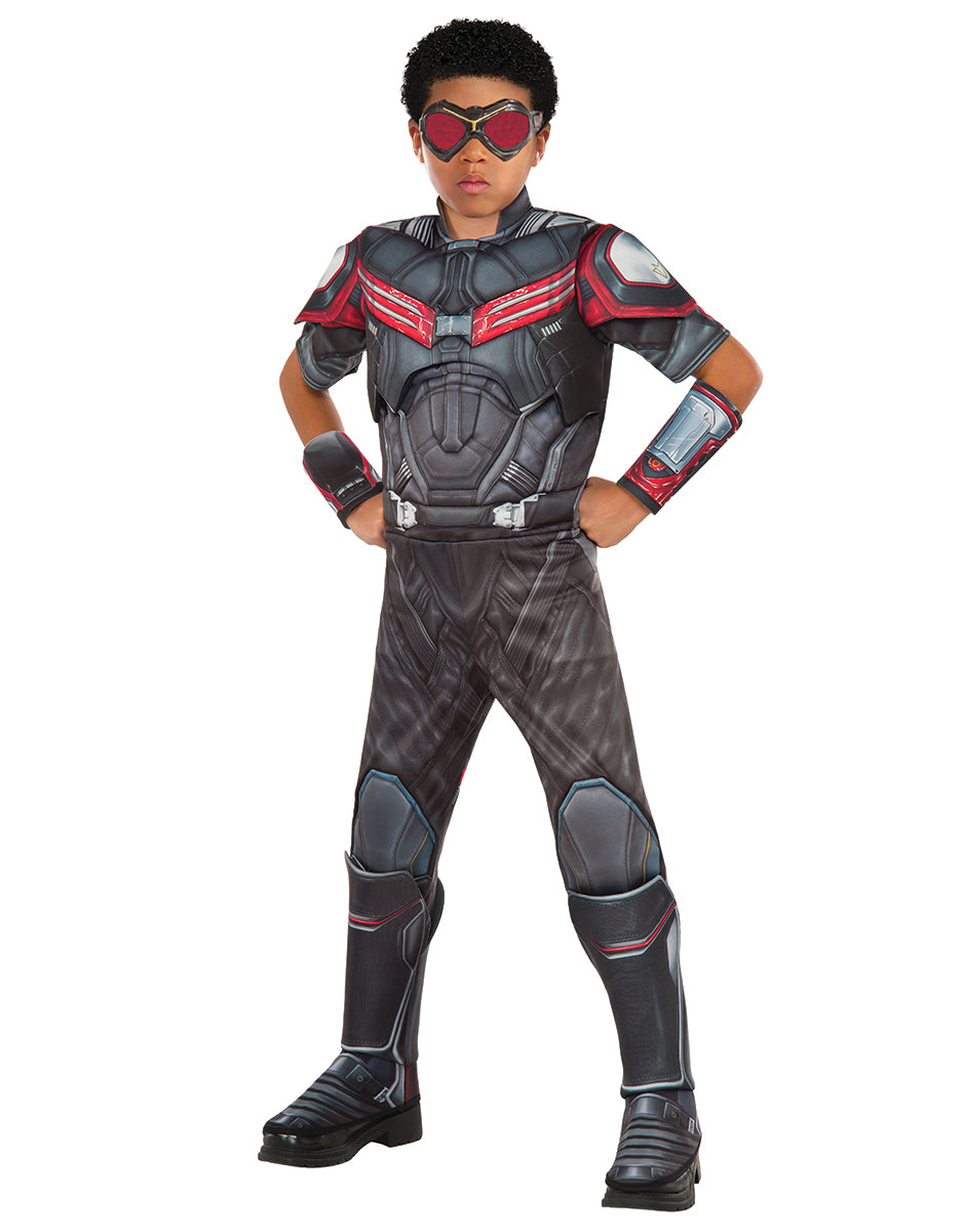 Avengers Endgame Falcon deluxe costume for kids.
