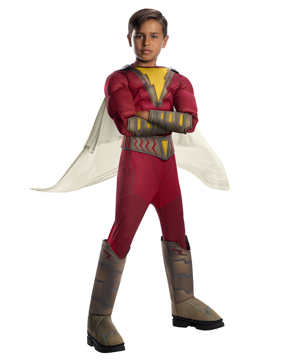 Shazam deluxe costume for kids.