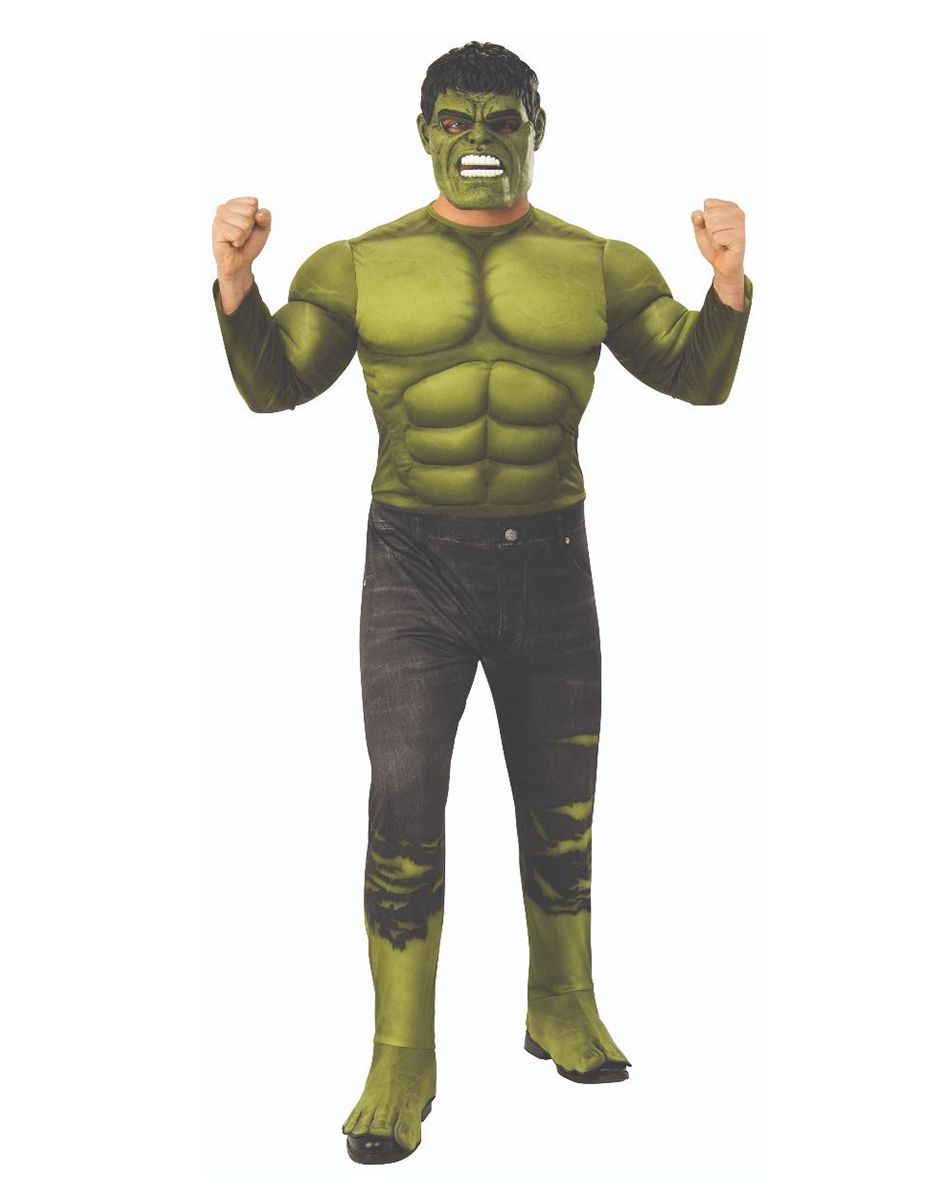 Avengers Endgame Hulk deluxe costume for adults.