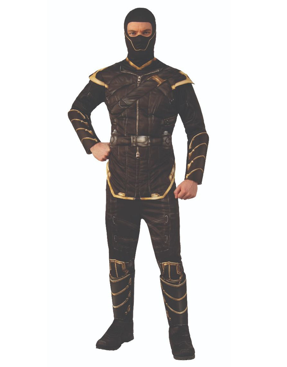 Avengers Endgame Hawkeye Ronin deluxe costume for adults.