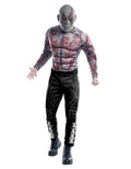 Avengers Endgame Drax deluxe costume for adults.