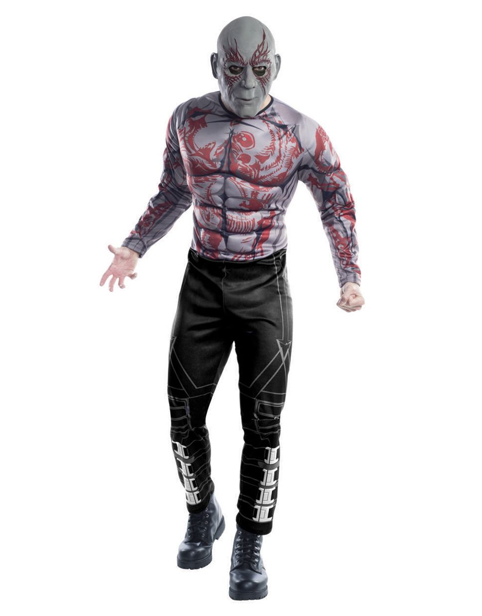 Avengers Endgame Drax deluxe costume for adults.