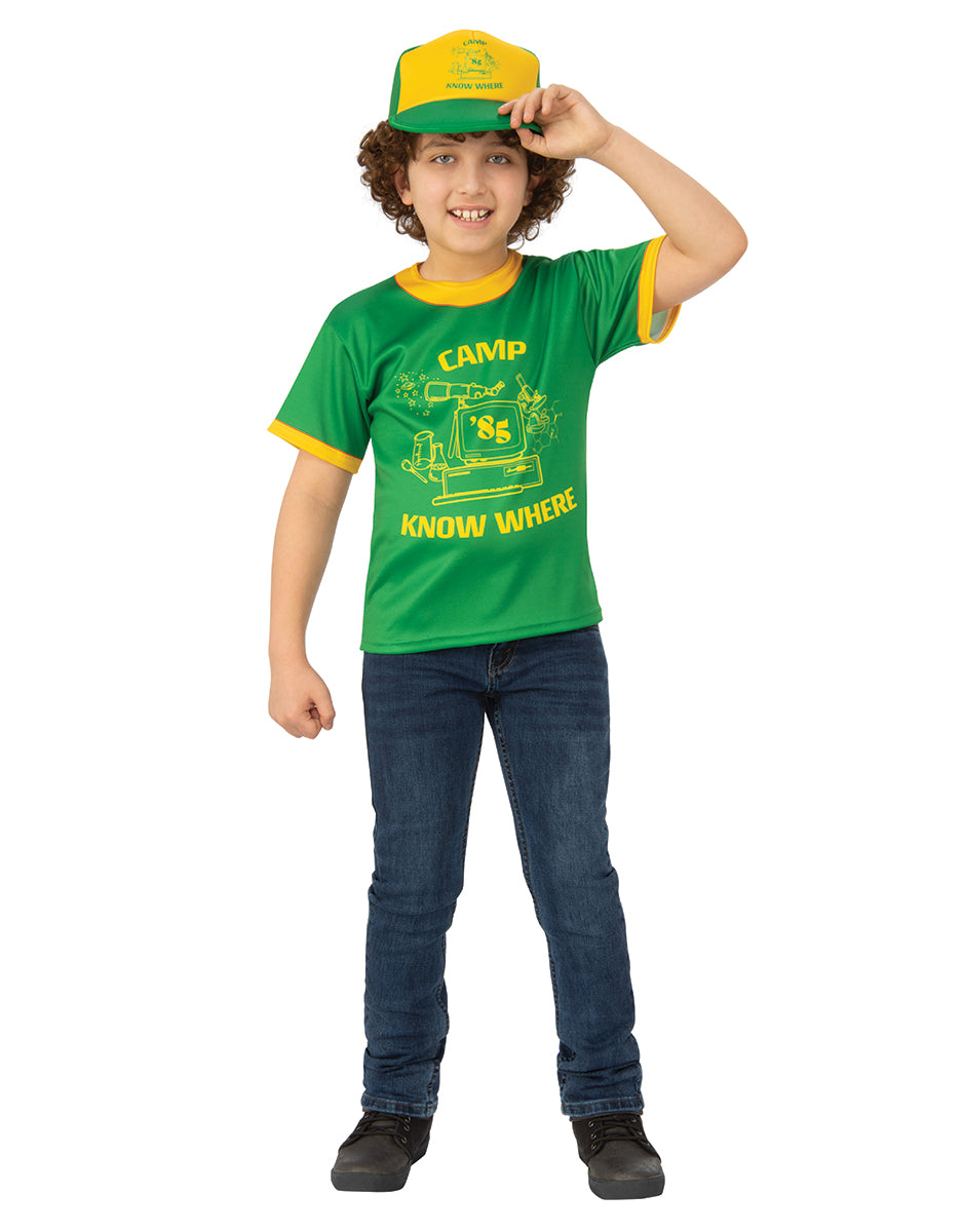 Stranger Things shirt costume for kids.