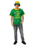 Stranger Things Dustin shirt costume for adults.