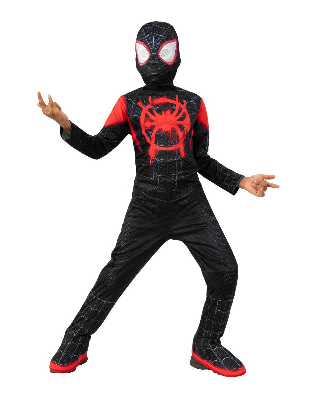 Spider-Man Into the Spider-Verse economy costume for kids.