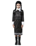 The Addams Family Wednesday Addams costume for kids.