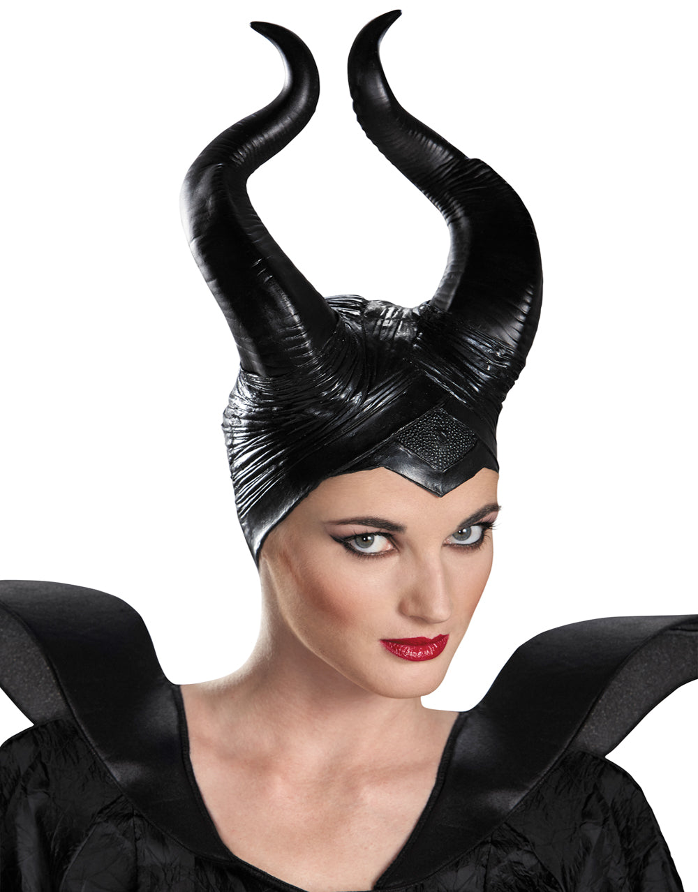 Maleficent deluxe horns costume accessory for women.