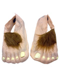 Lord of the Rings hobbit feet costume accessory for kids.