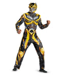 Transformers Age of Extinction Bumblebee deluxe costume for adults.