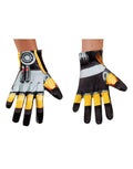 Transformers Age of Extinction Bumblebee gloves costume accessory for adults.