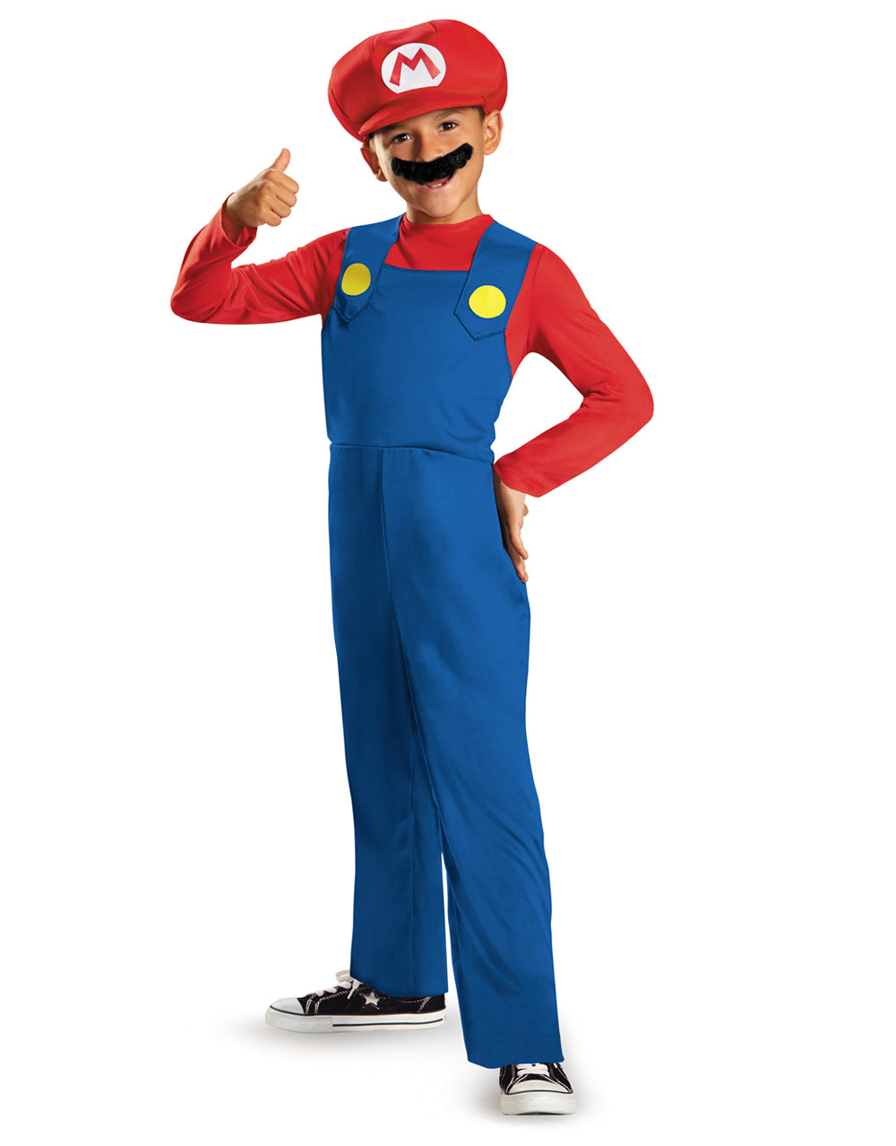 Super Mario Brothers Mario costume for kids.