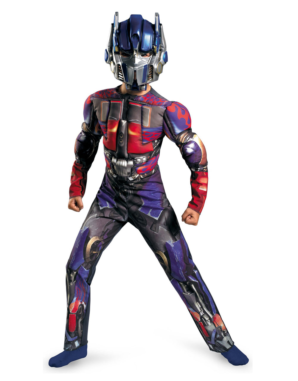 Transformers Age of Extinction Optimus Prime muscle costume for kids.