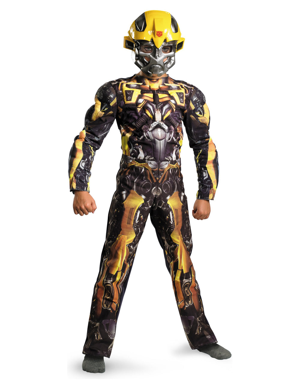 Transformers Age of Extinction Bumblebee classic muscle costume for kids.