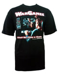 WarGames shall we play a game graphic on a black adult t-shirt.