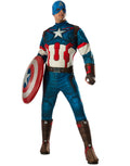 Avengers Age of Ultron Captain America deluxe costume for adults.