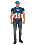 Avengers Age of Ultron Captain America muscle chest costume for adults.