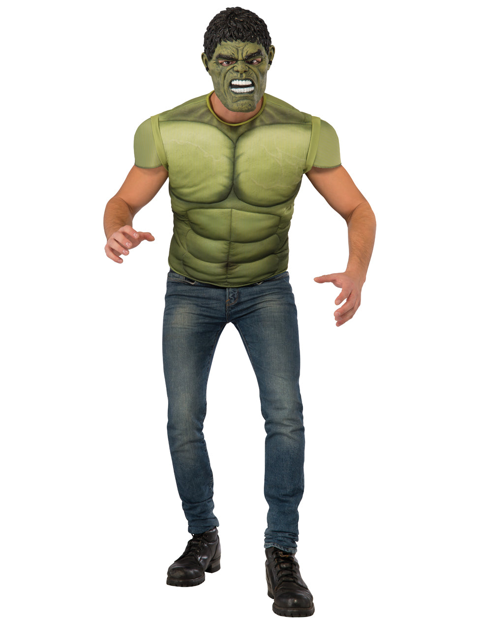 Avengers Age of Ultron Hulk muscle chest costume for adults.