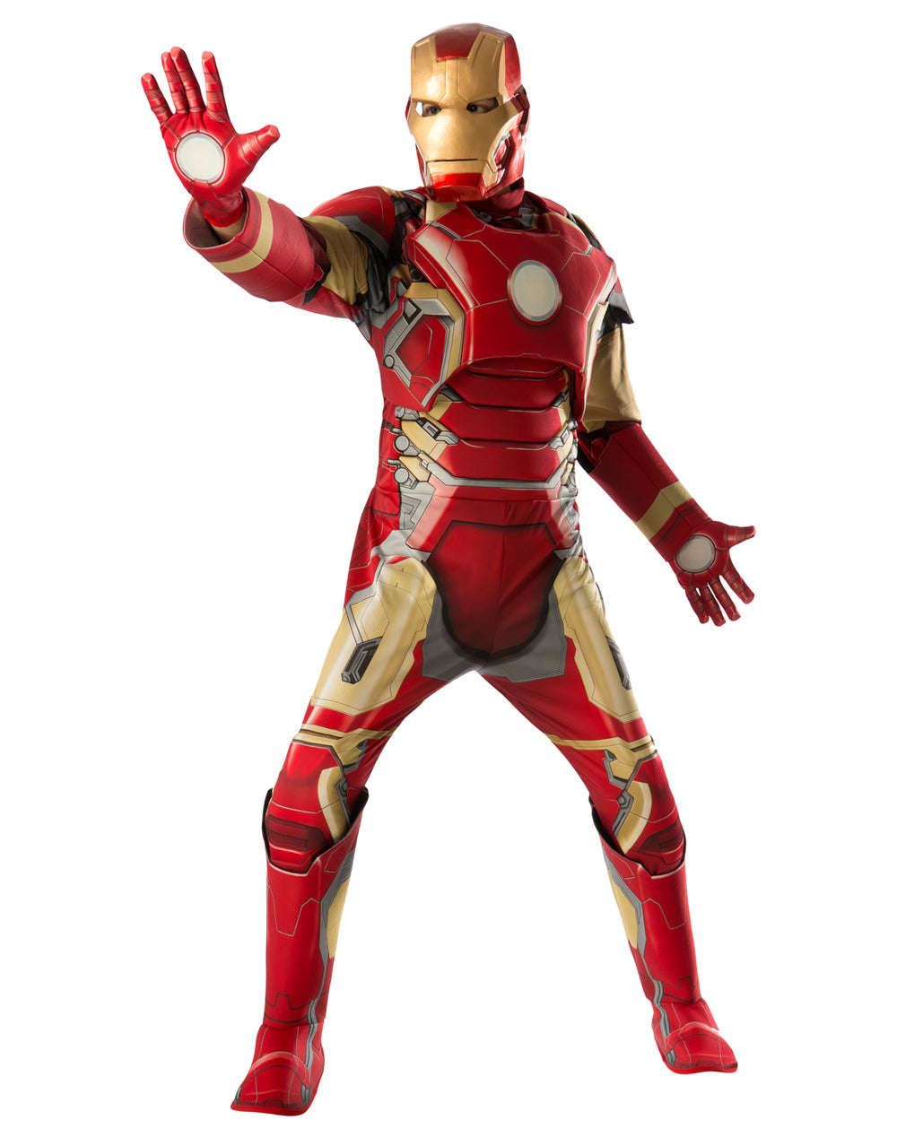 Avengers Age of Ultron Iron Man deluxe Mark 43 costume for adults.