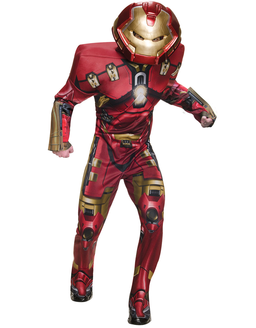 Avengers Age of Ultron Hulkbuster deluxe costume for adults.