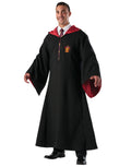 Harry Potter Gryffindor hooded robe costume for adults.