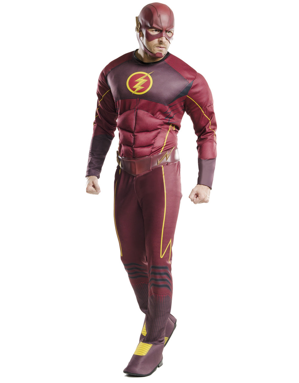 DC Comics The Flash TV series padded costume for adults.