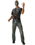 Avengers Age of Ultron Ultron shirt and mask costume for adults.