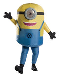 Despicable Me Stuart inflatable Minion costume for adults.