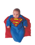 DC Comics Superman newborn bunting costume for kids.